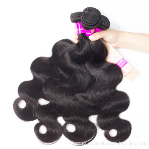 Grade 8A Body Wave Hair Bundles Virgin 100 Real Mink Malaysian Hair Unprocessed Virgin Cuticle Aligned Hair